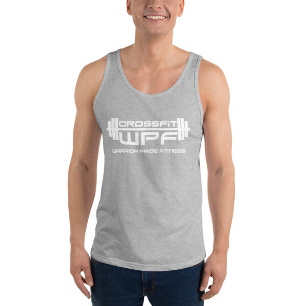 Men's Tank Top White WPF Logo - Image 8