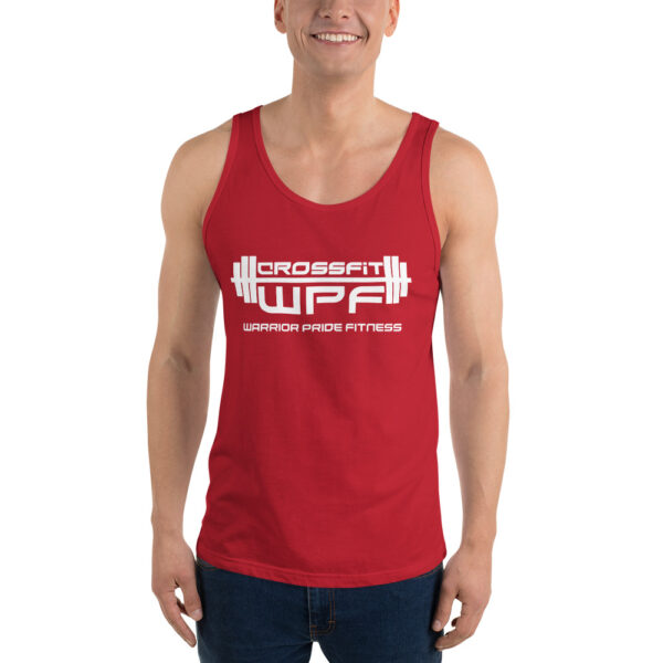 Men's Tank Top White WPF Logo - Image 4