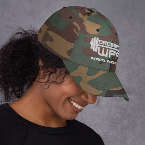 White WPF Logo Cap - Image 17