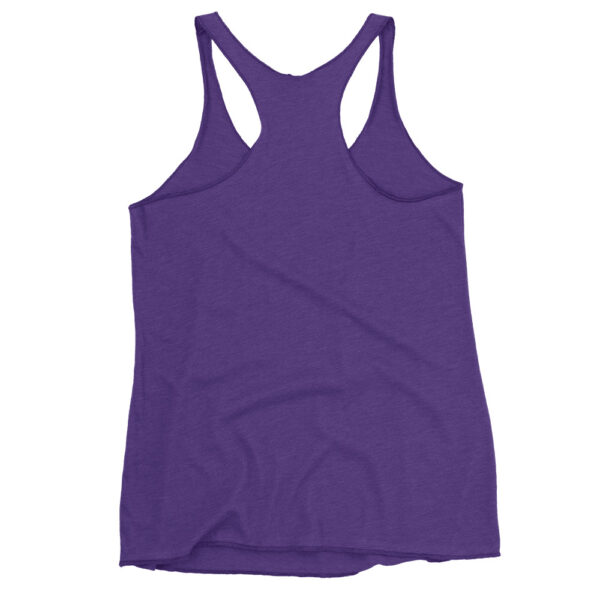 Ladies Racerback Tank White WPF Logo - Image 10