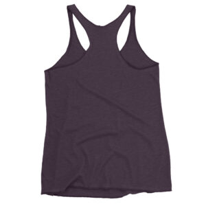 Ladies Racerback Tank Black WPF Logo